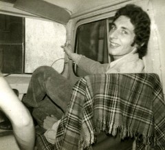 En route pour Paris, au Golf Drouot en mai 1970. Jean-Claude Floiras dit « Foxy ».<br />
