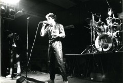Le groupe de Brive Sylvie Flash Gang en concert, fin des années 1970
