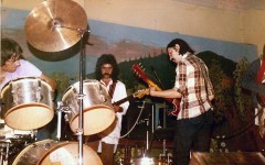 Concert du groupe de Tulle Dékap-Four au Mille Club (Tulle), 1978.