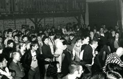Concert de Parabellum/Noodles à la salle des fêtes de Saint Mexant, Rock à la Grange, 15 octobre 1988.
